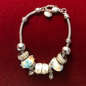 Bead and Charm Bracelet